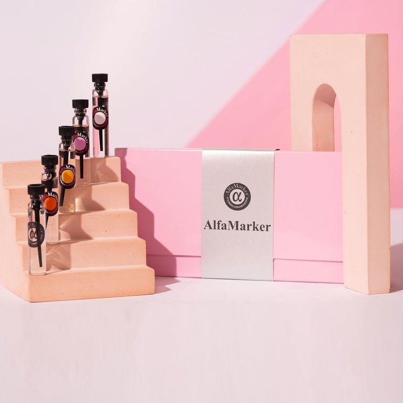 ALFAMARKER Women Perfume Set - 5 Female Perfum Set 5x2ml - Great Holiday Gift - Long Lasting Fragrance - Image 3